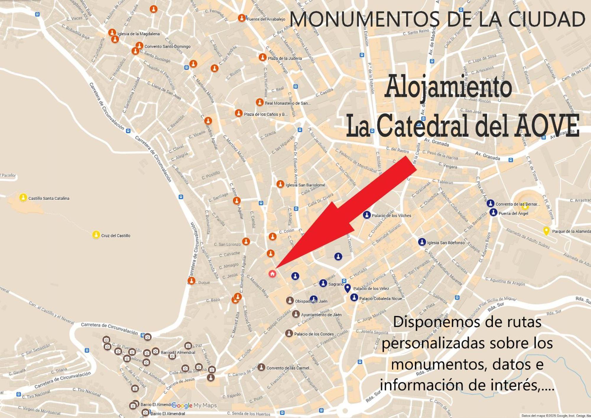Catedral Del Aove, Centro Historico, Espacioso Y Tranquilo Jaén Eksteriør bilde